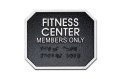 Fitness Center ADA Sign