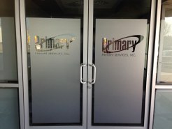 Privacy Film for Exterior Glass Doors